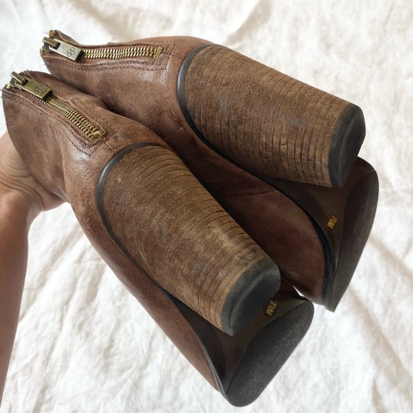 Arturo Chiang Hadley Leather Ancle Boots - Picture 8 of 13